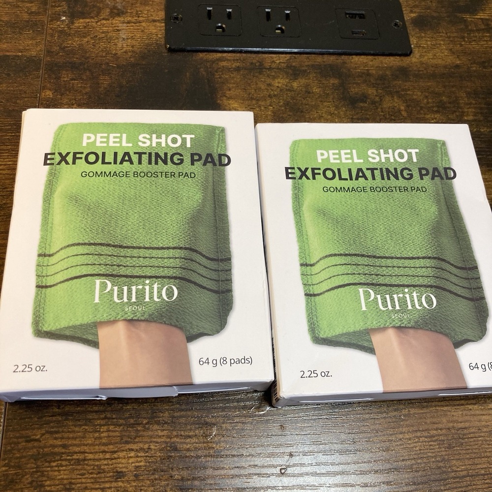 Purito Peel Shot Exfoliating Pad - 2 Boxes - Each Box has 8 Packs